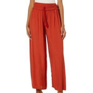 Orange Gaucho capris